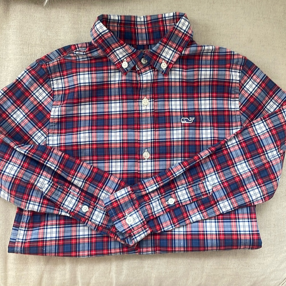 Boys V. V. performance shirt - sz 6